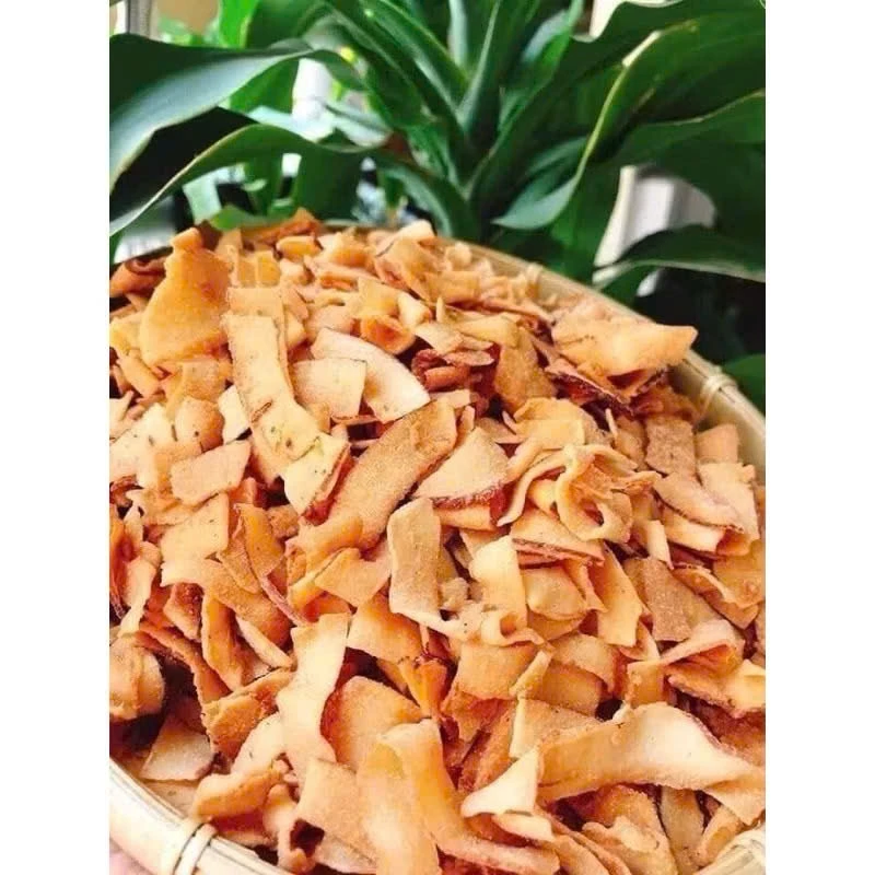 Dừa Sấy Giòn Mứt Dừa Khô Sấy Giòn Ngon Tự Nhiên -  Ăn Vặt Ngon