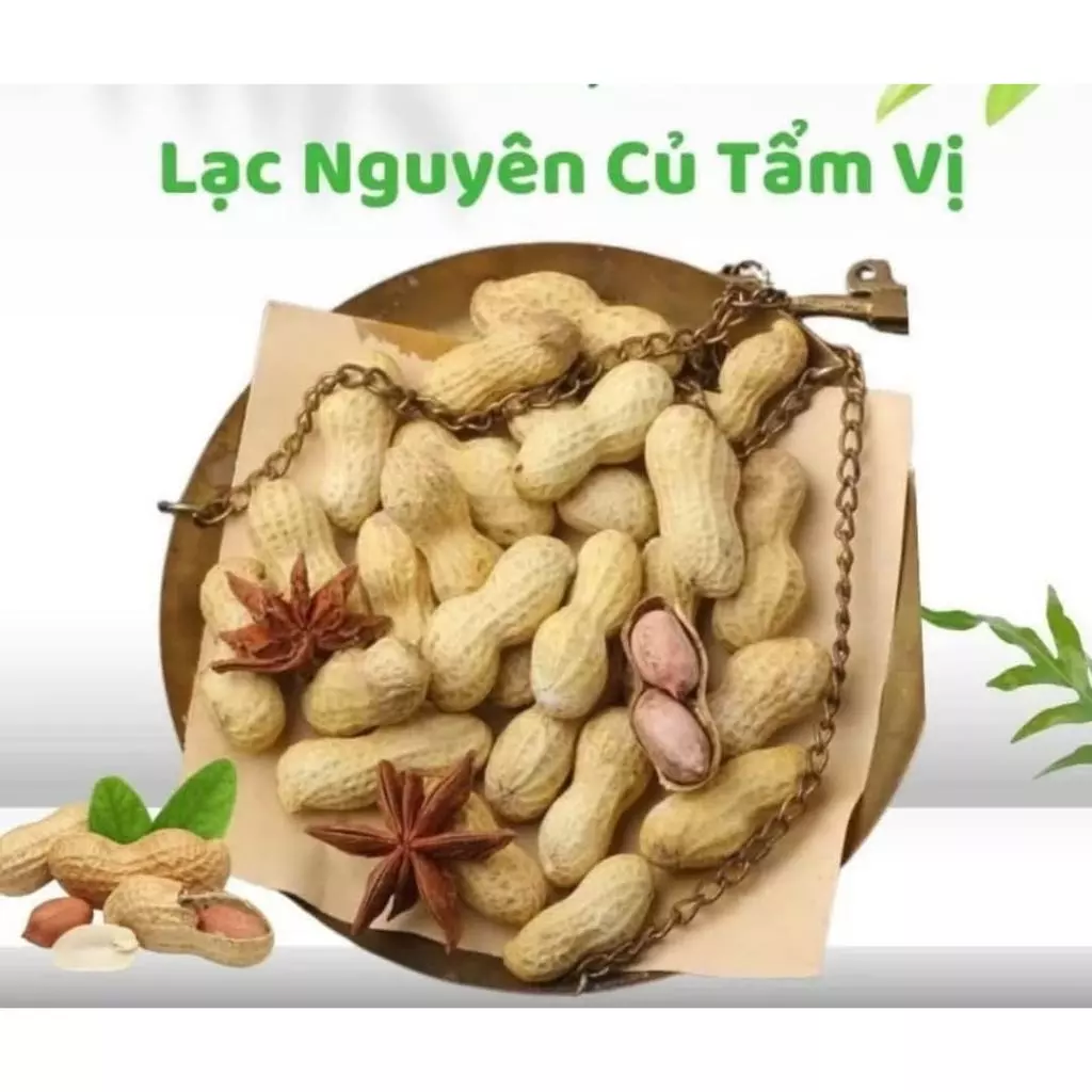 Lạc Củ Tầm Vị, Lạc Rang Nguyên Vỏ Tẩm Vị , Đậu Phộng Nguyên Vỏ Rang Chín Tẩm Vị