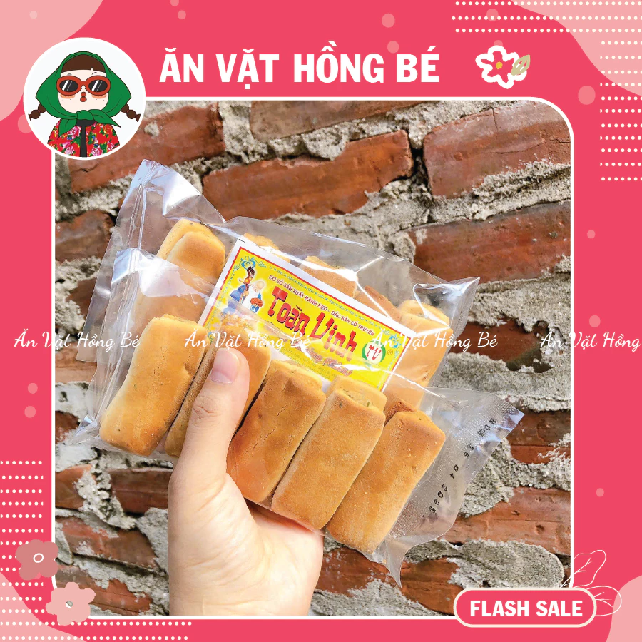 Bánh Chả Lá Chanh Cổ Truyền Đặc Sản Hà Nội Toàn Vinh (GÓI 10 CHIẾC), Bánh Chả Hà Nội Truyền Thống