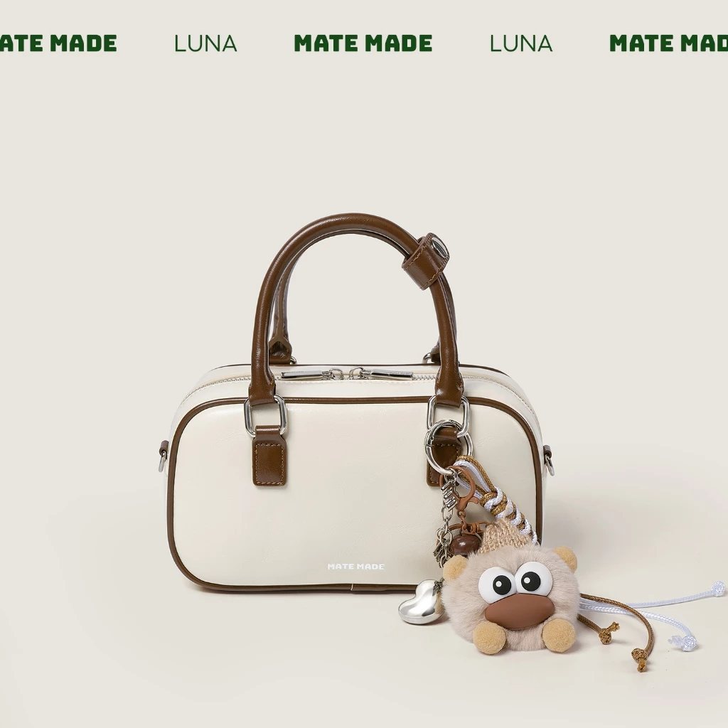 [DEAL ĐỘC QUYỀN LIVESTREAM] Túi Đeo Chéo Nữ MATE MADE Luna - Thiết Kế Dáng Chữ Nhật Nhỏ Gọn - Da PU Cao Cấp