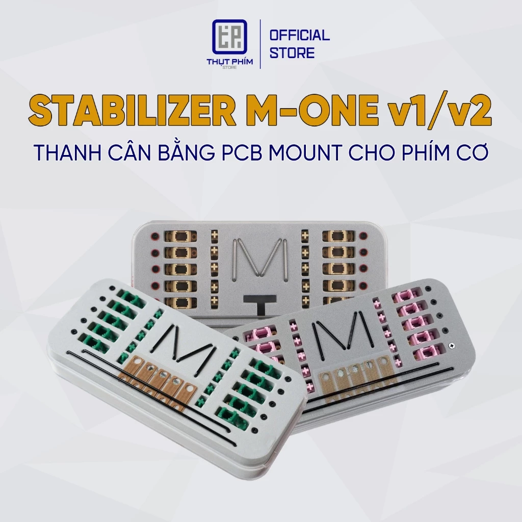 Stab M One V1/V2 PCB Mount thanh cân bằng cho bàn phím cơ Thụt Phím Store
