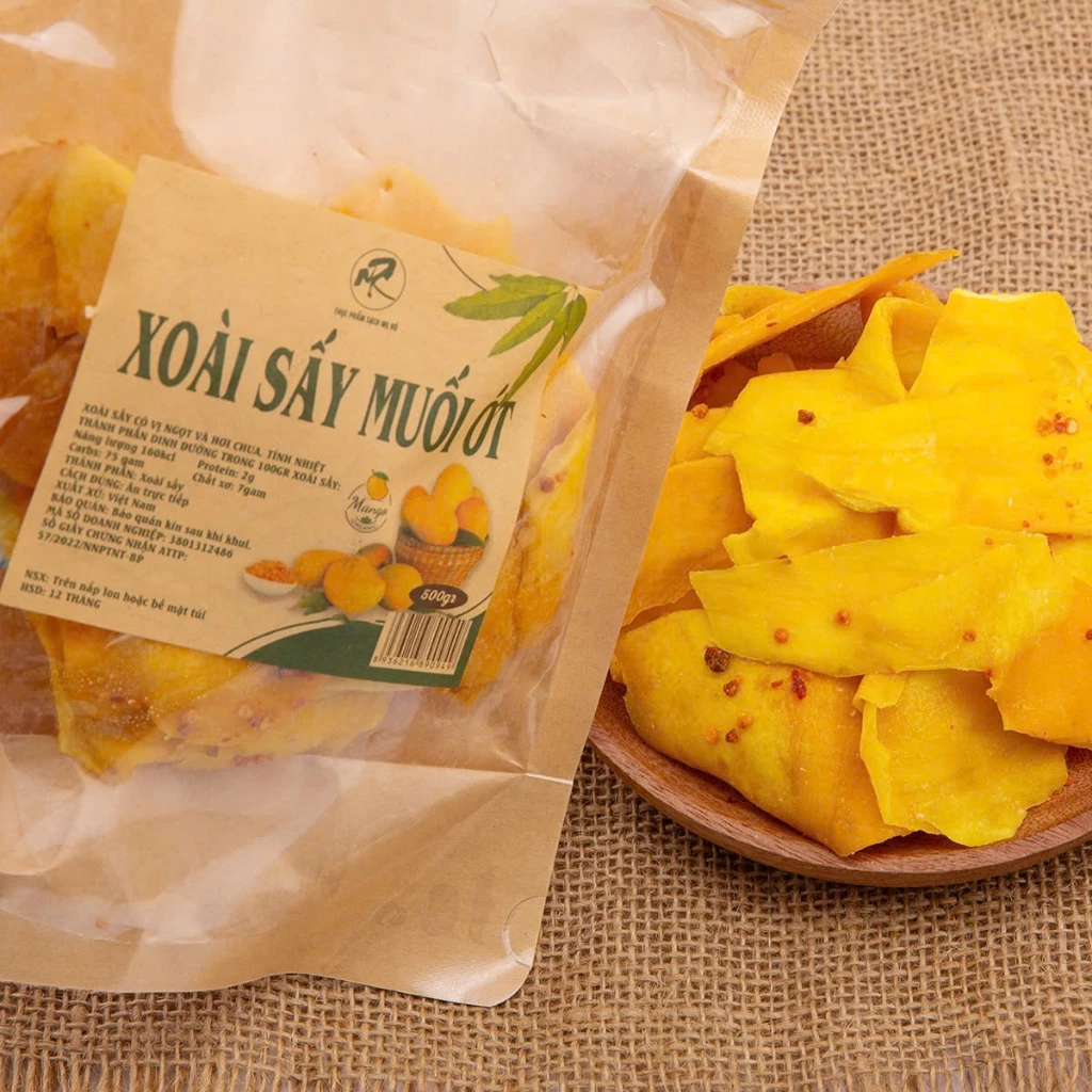 Sale 1kg xoài vụn, 1kg Xoài A đóng zip ( đóng zip không hộp giấy)
