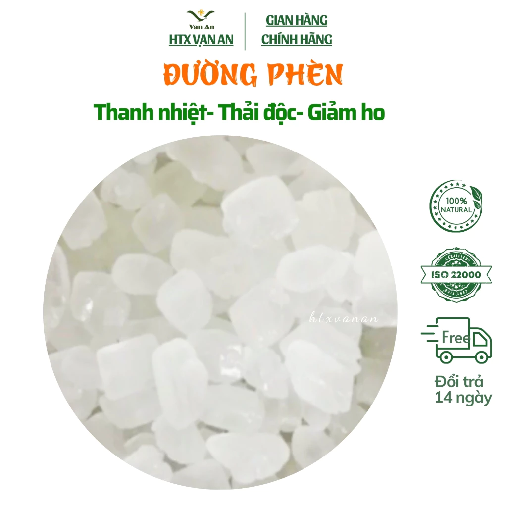 Đường Phèn Nguyên Chất Tinh Khiết Tự Nhiên Dùng Pha Trà Nấu Chè Chưng Yến Đường Mía Tự Nhiên