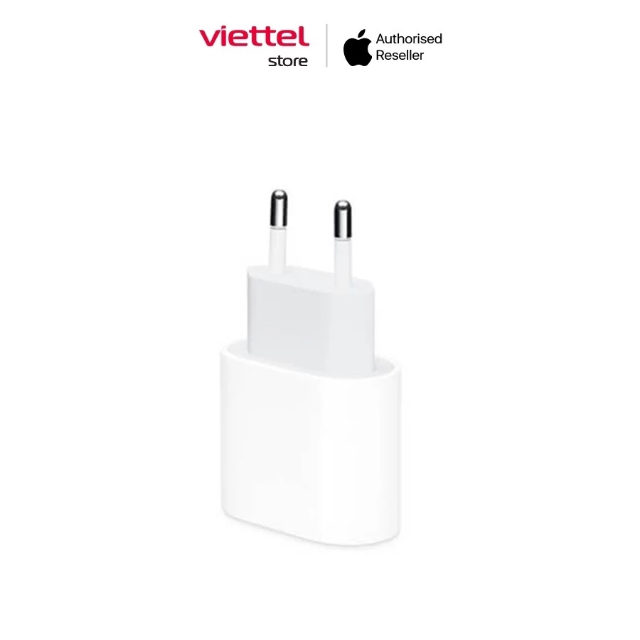COMBO Củ sạc Apple 20W USB-C Power Adapter + Cáp sạc Apple USB-C to USB-C 60W (1m) Chính hãng