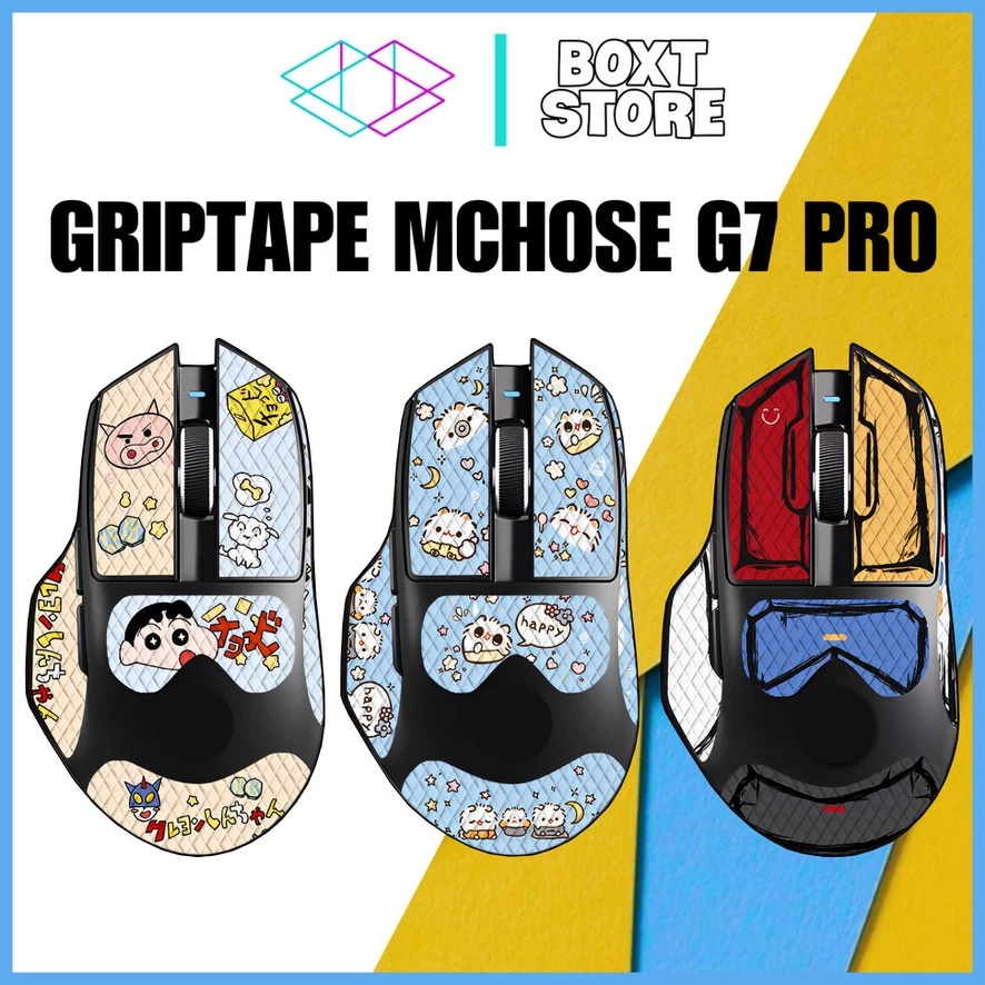 Miếng Dán Grip Tape 3M Chống Trượt Chuột Mchose G7 Pro - Skin Griptape Mchose G7