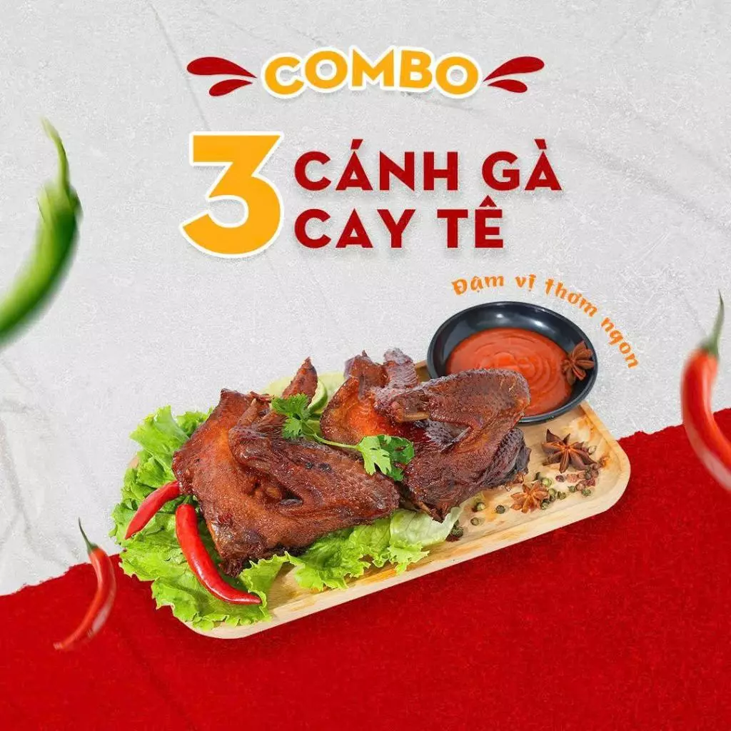 Combo 3 cánh gà sấy khô MINH CHAU FOOD cánh gà nguyên cái đồ ăn nhẹ nấu chín đồ ăn nhẹ, đồ ăn vặt