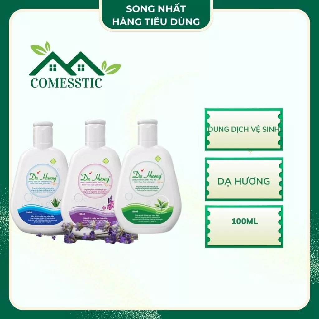 DUNG DỊCH VỆ SINH PHỤ NỮ DẠ HƯƠNG 100ML
