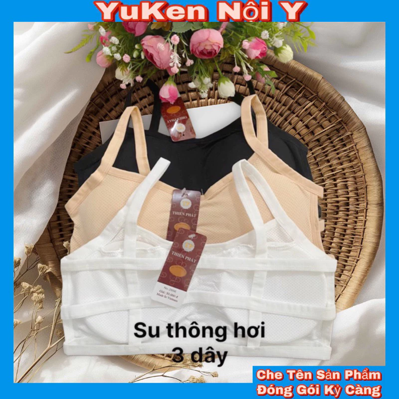 Áo Lót 3 Dây Thông Hơi Cho Bé Cấp 2,3-Học Sinh,Chất Thun Lạnh,Dạng Chui Mềm,Mịn