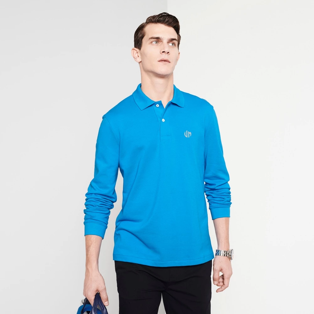 Áo Polo cổ bẻ ôm dáng cực hot mùa thu đông, chất liệu vải 100% cotton co giãn siêu mịn, Logo thêu sắc nét cao cấp