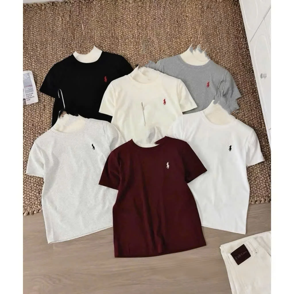 Áo thun nữ dáng babytee NGỰA 6 ĐỎ  phong cách Hàn Quốc CAMASTORE M524