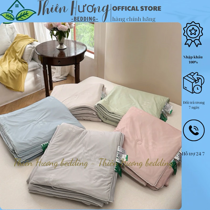 Chăn Hè Băng Lạnh Cao Cấp Kích Thước 200x230cm Mềm Mịn Thoáng Mát - Thiên Hương bedding