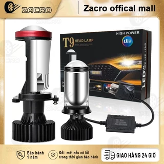 Đèn led xe máy đèn trợ sáng ZACRO đèn xe máy Y7D Sáng hơn và bền hơn / đèn led T9 Pro-2025 cho bản H4 Có Chỉnh Loại Tốt