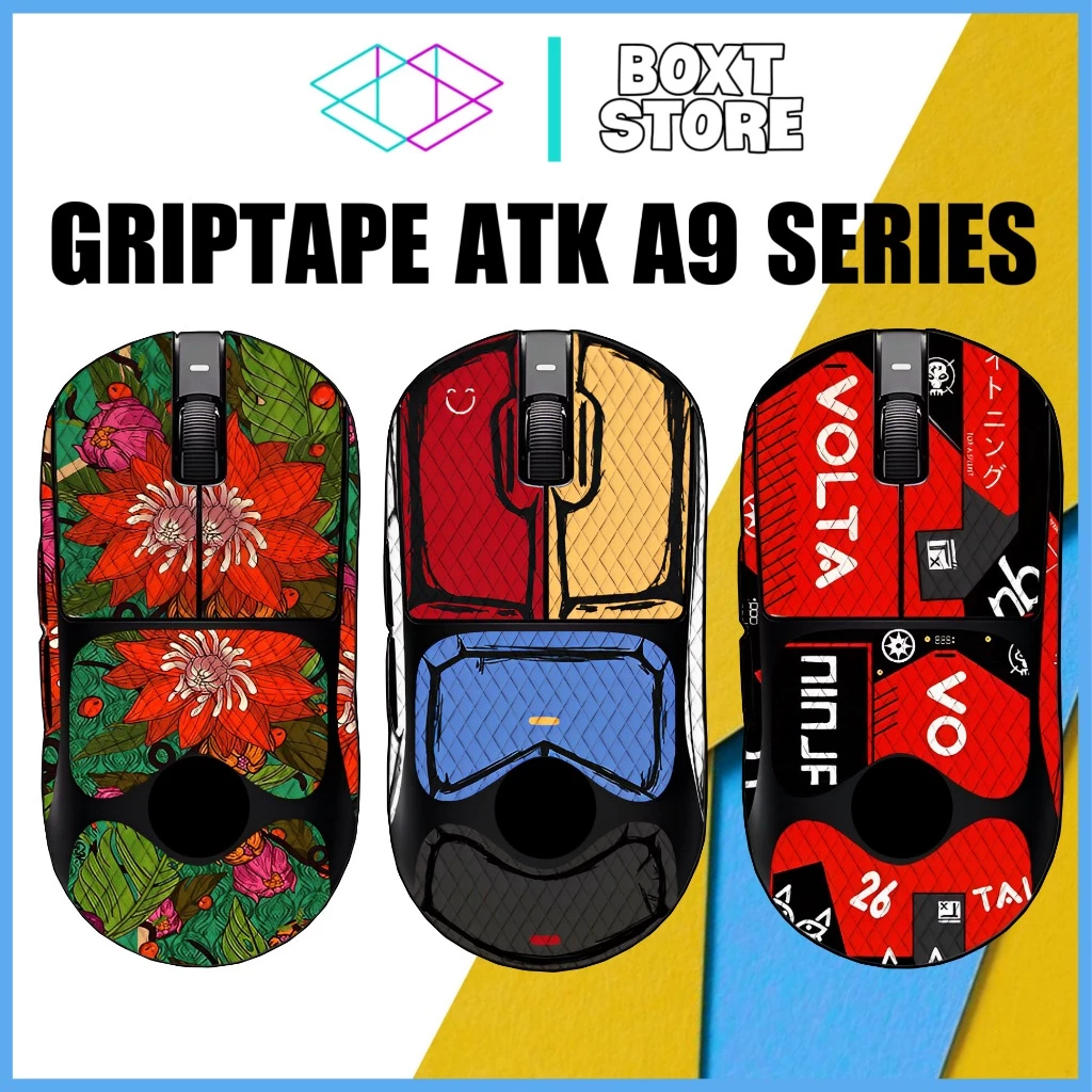 Miếng Dán Grip Tape 3M Chống Trượt Chuột ATK A9 SE Pro Plus Ultra - Skin Griptape ATK A9