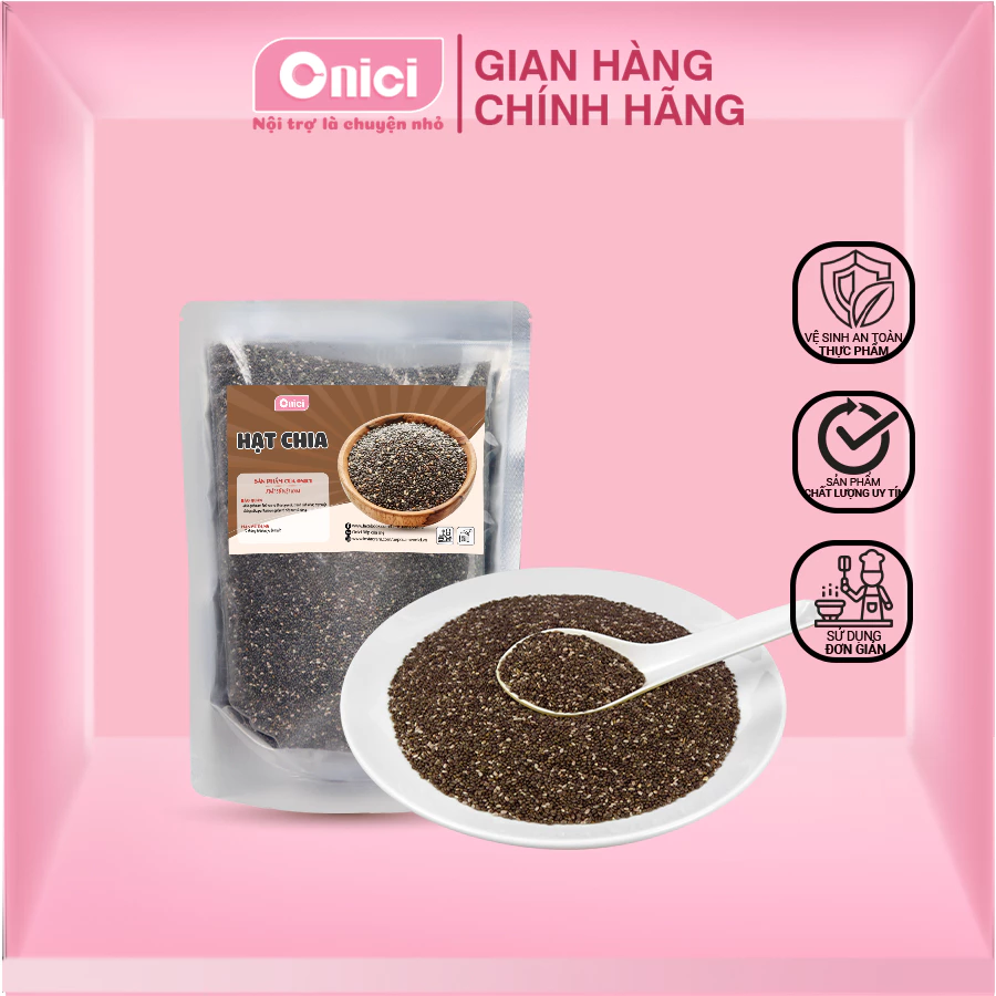 HẠT CHIA ÚC ORGANIC GÓI 100G Loại 1