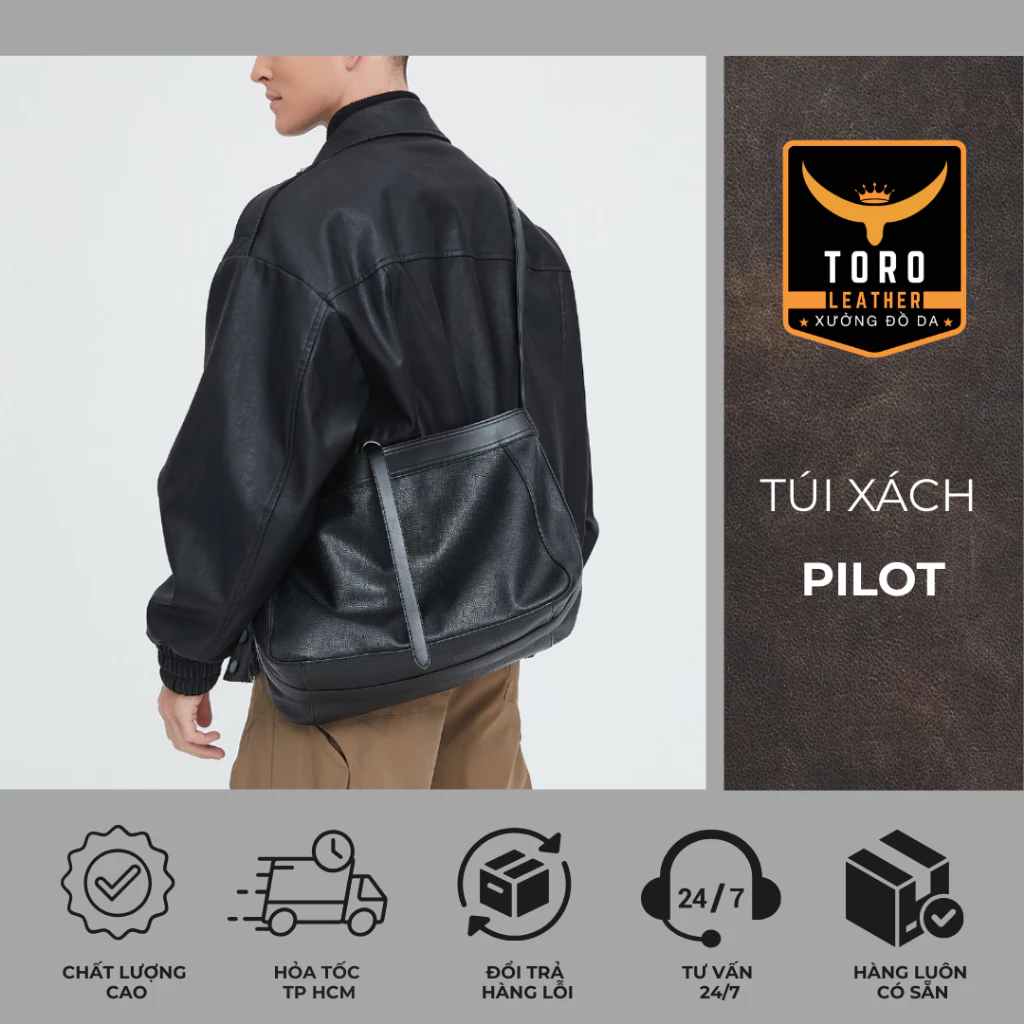 Túi da nam【Bảo hành 5 năm】Túi xách nam chất liệu bò thật 100% - Túi Hot trend