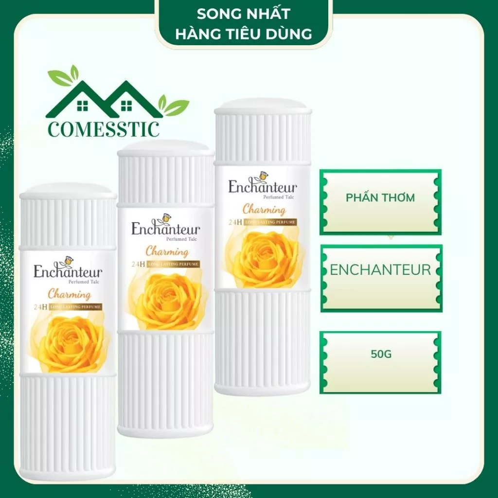 Phấn thơm cao cấp Enchantuer Charming 50g