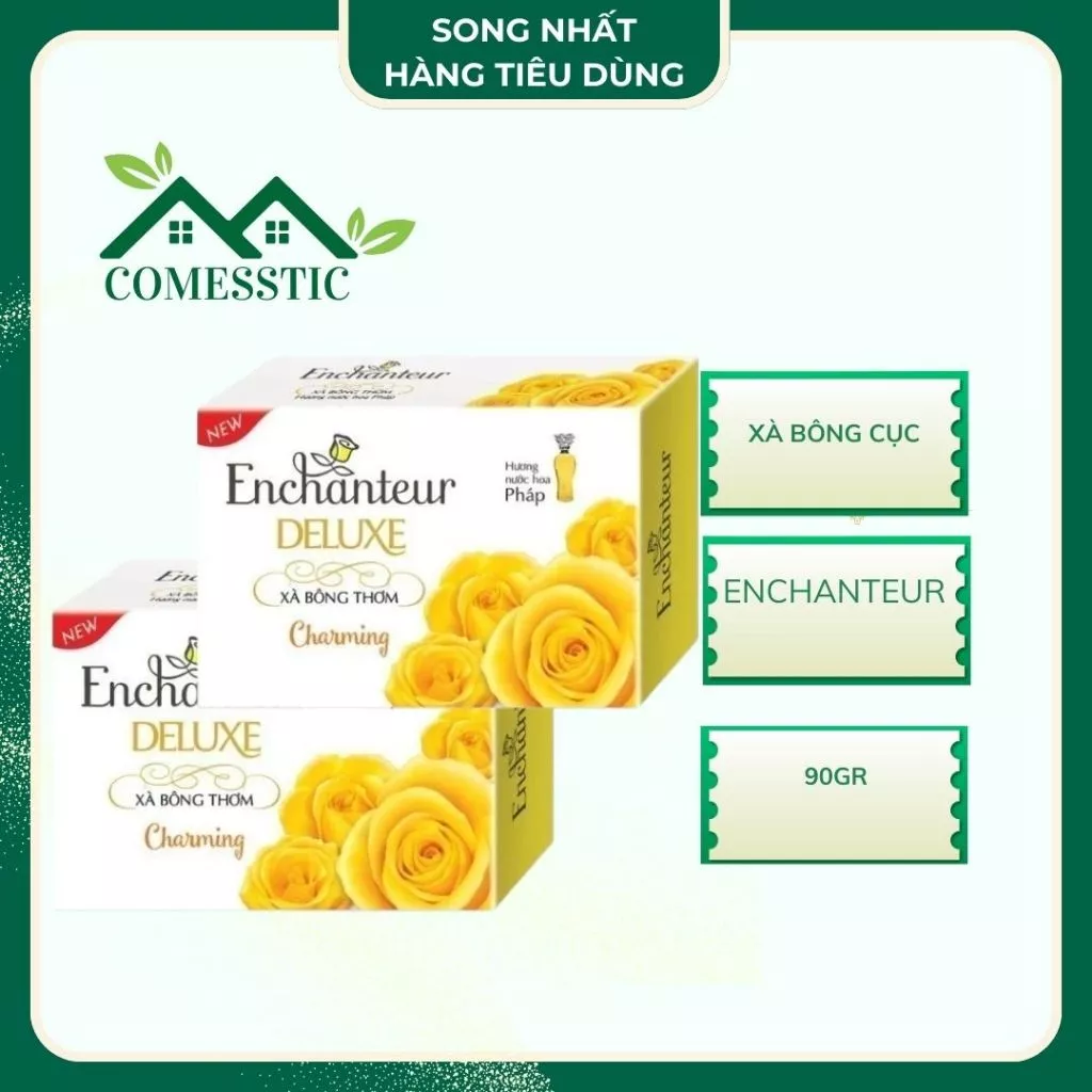 Xà Bông Thơm Charming Enchanteur 90Gr