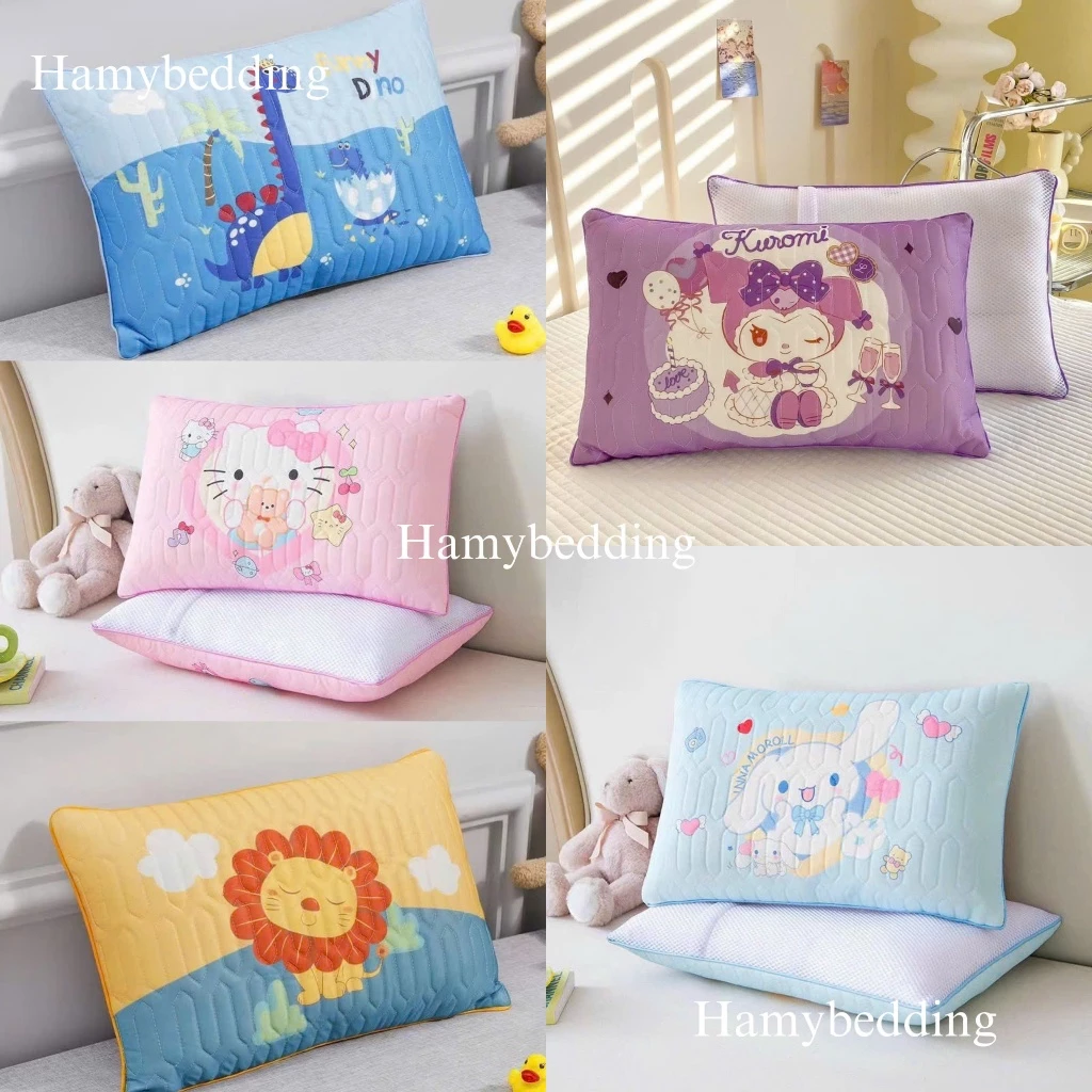 Gối điều hoà cho bé yêu ruột bông mềm mại siêu xinh, gối cho bé mang đi học