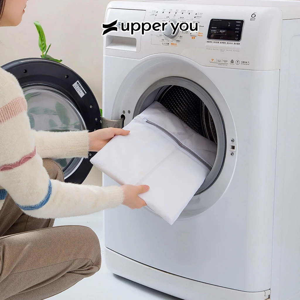 Túi Giặt Lưới Khoá Kéo Size 30x40Cm Chuyên Dụng UPPER YOU Bảo Quản Tất, Quần Áo Sử Dụng Tiện Lợi Cho Máy Giặt Sấy - LB01