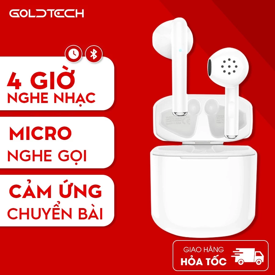 Tai nghe bluetooth không dây Hoco EW74, hỗ trợ nghe gọi, cảm ứng chuyển bài, nghe nhạc 4 giờ liên tục