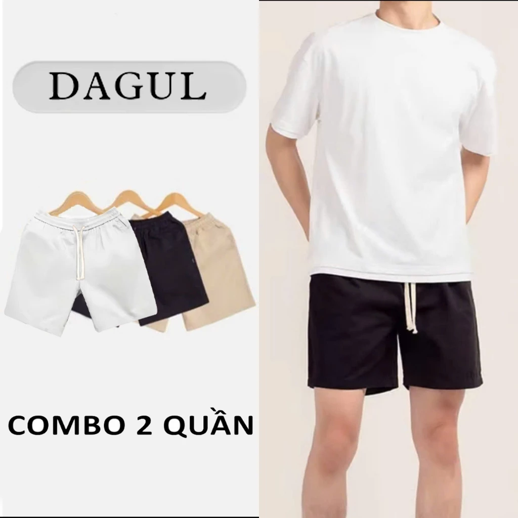 (M-27)QUÂN short kaki THÔ CHƠN dày dặn nam & nữ DAGUL, dễ mặc đứng fom tôn dáng