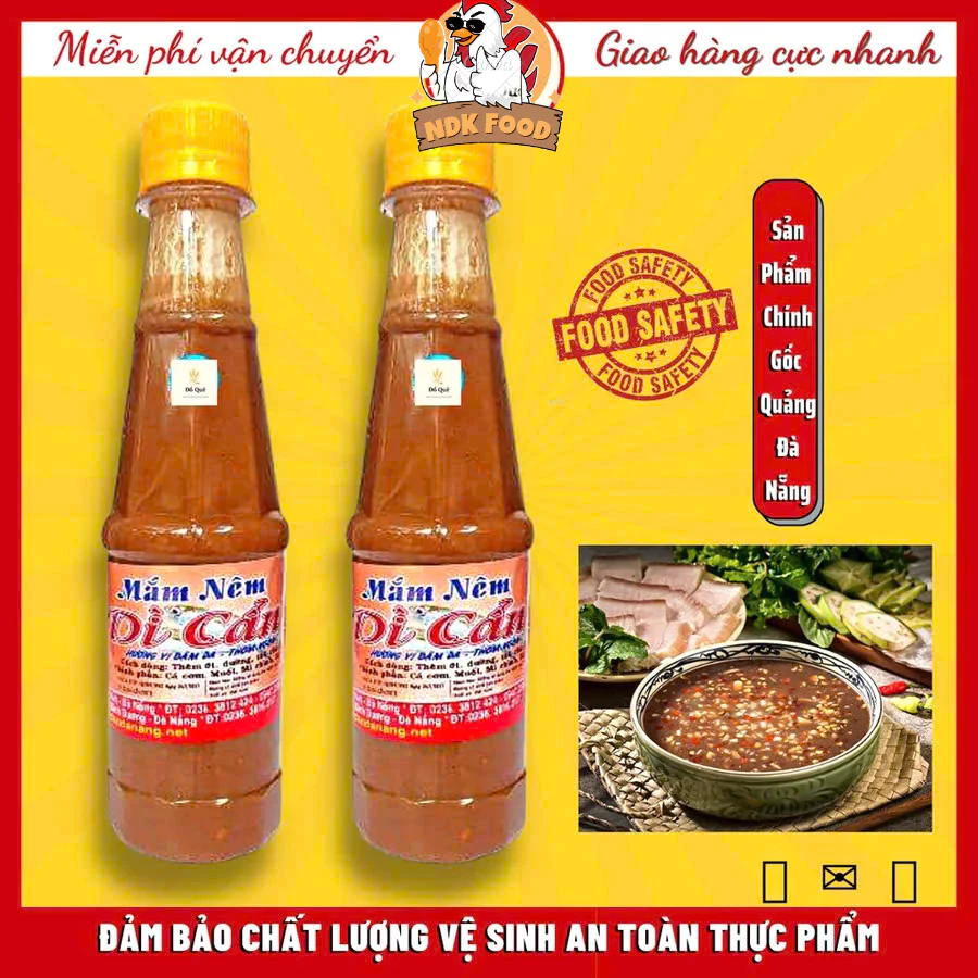 Mắm Nêm Dì Cẩn 250g – Đặc Sản Quảng Ngãi – Mắm Nêm Ăn Bún Thịt Nướng, Bánh Tráng Cuốn, Nem Lụi