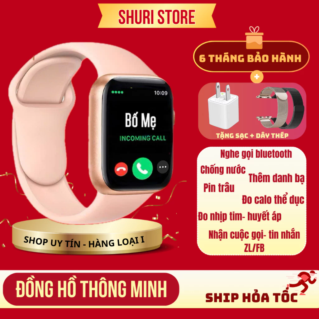 Đồng Hồ Thông Minh Size 41mm 45mm Nhận Thông Báo Face - Zalô  Tràn Viền Thay Ảnh Nền