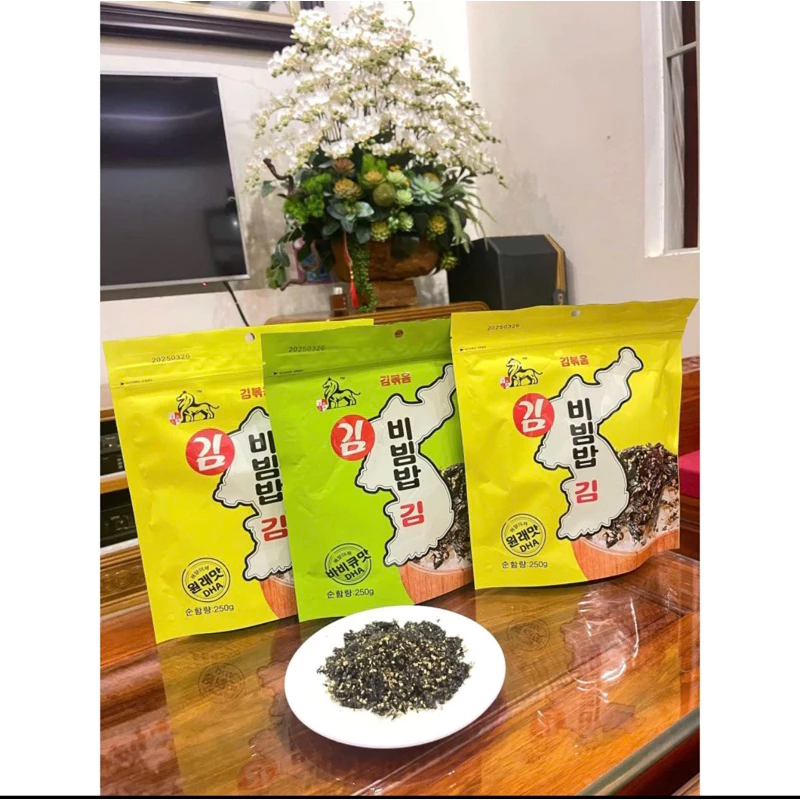 combo 2 gói rong biển hàn quốc 250g