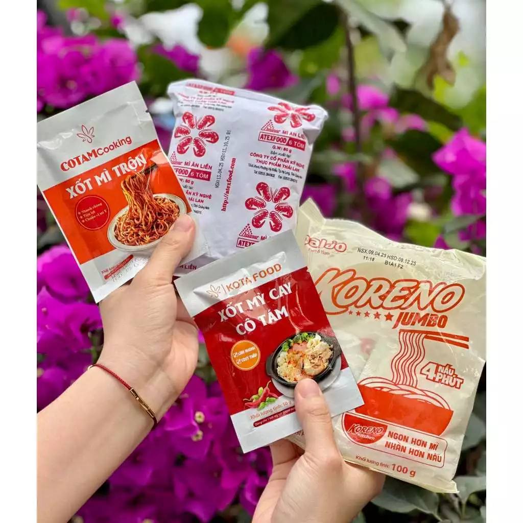 1 Combo mì cay + 1 combo mì trộn (SHOP BÁN LỖ)