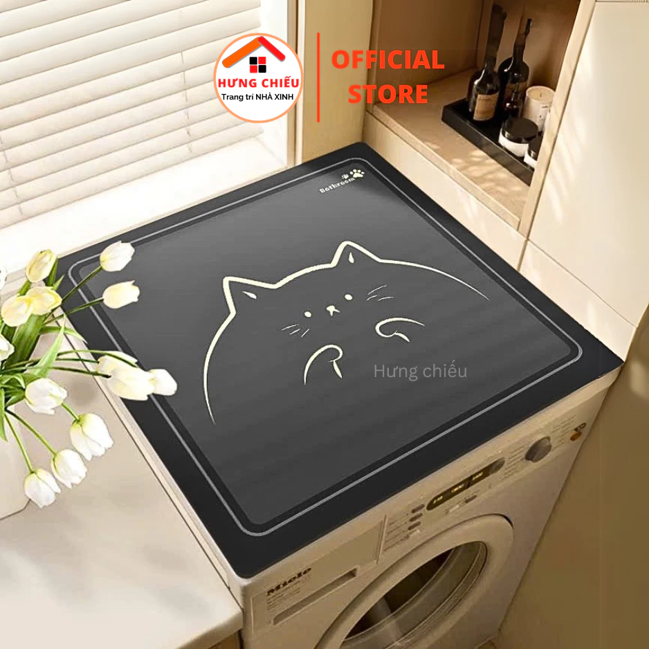 Thảm lót máy giặt, vỏ bọc máy giặt, lò vi sóng, chống bụi bẩn - Hưng Chiếu ED12