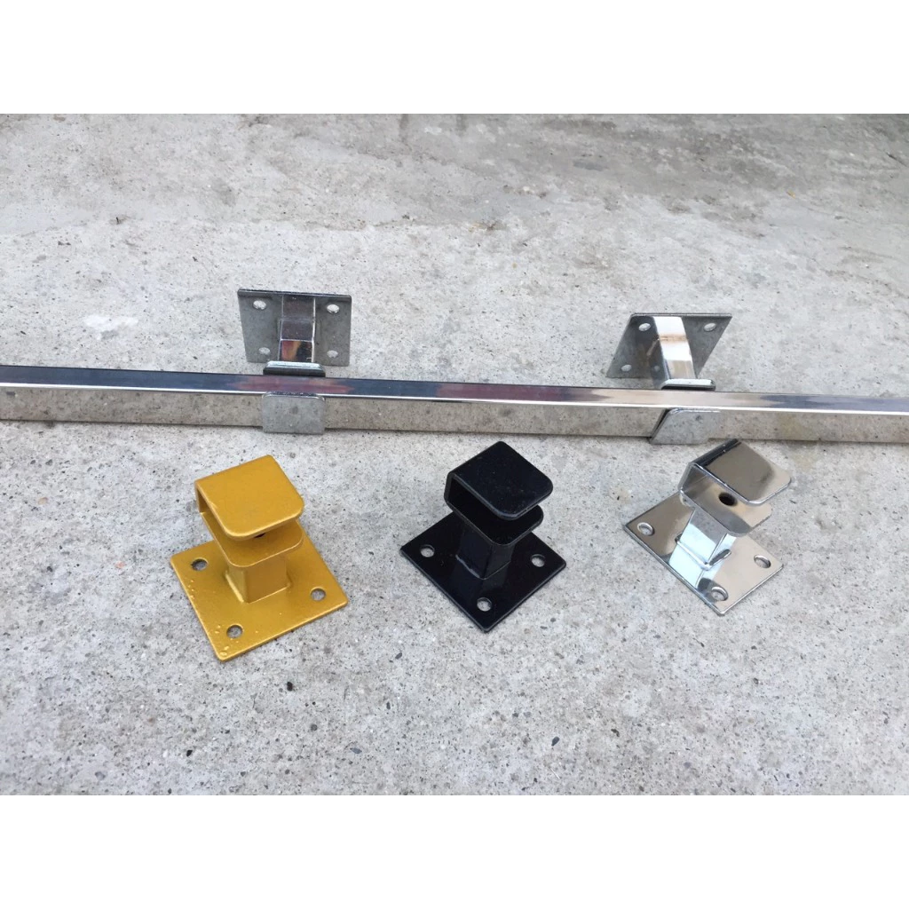 Cốc Đỡ, Cài Thanh Inoc Cài Cho Cửa Hàng, Shop Thời Trang, Cốc Bắn Tường Đỡ Thanh Inoc