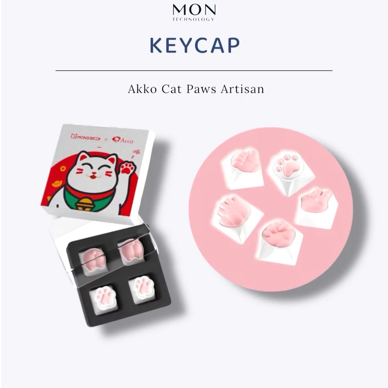 [Hỏa Tốc-HCM] AKKO Keycap Artisa
