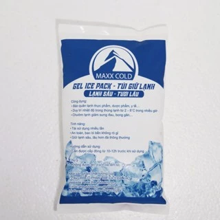 Combo 2 túi đá khô giữ lạnh dạng gel để áo điều hoà mát lạnh KAW