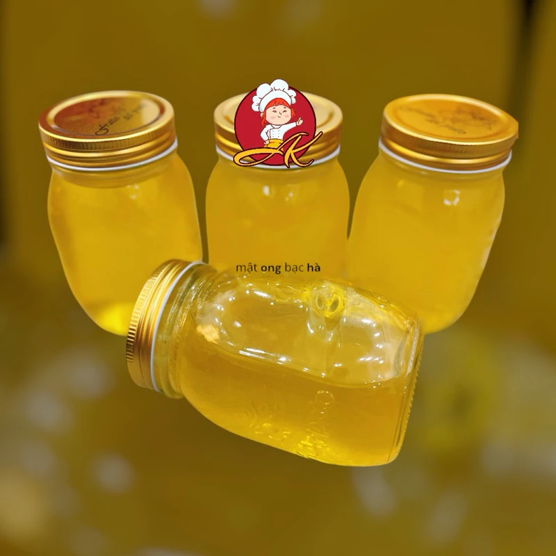 Mật ong bạc hà Nc cao nguyên đá HG hũ 500ml