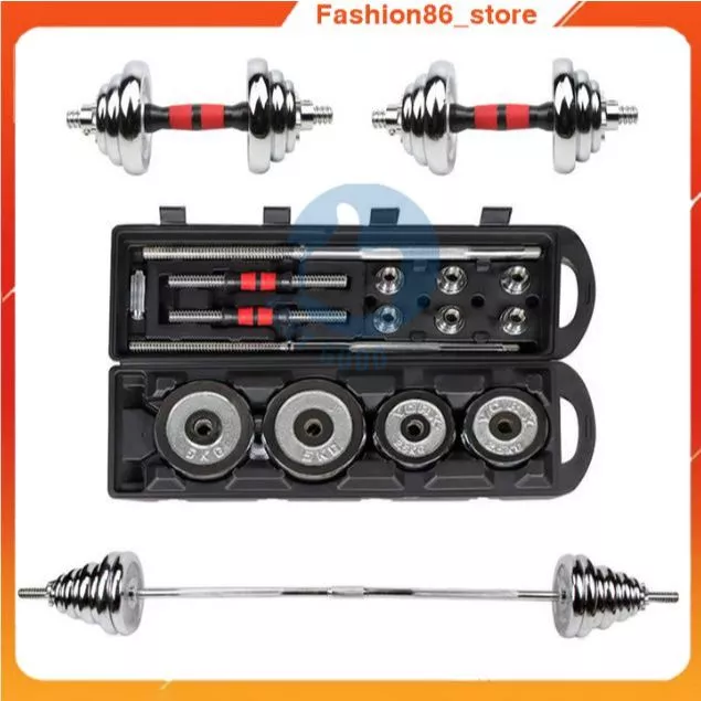 Tạ tay sắt mạ điện tập gym đa năng 40kg 50kg có thể điều chỉnh mức tạ tập bộ tạ sắt tập luyện