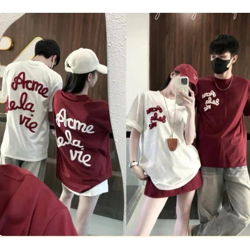 Áo Thun Thêu Xù Hàng VNGC Vải Cotton 2 Chiều Áo Phông Thời Trang Năng Động