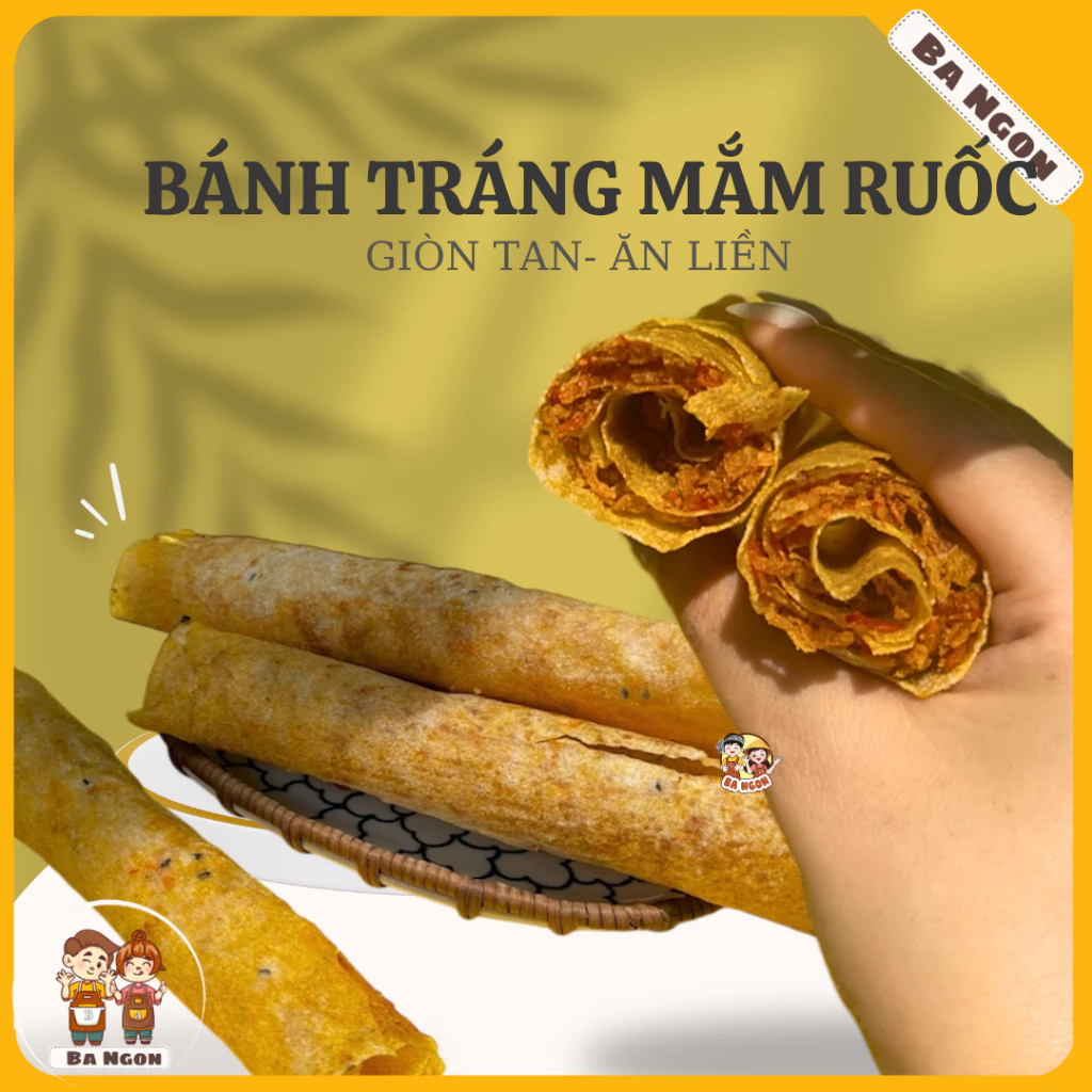 Bánh tráng nướng mắm ruốc- giòn rụm, thơm nức - đặc sản Ninh Thuận