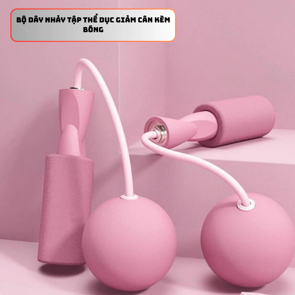 Dây Nhảy Thể Dục Đếm Số Không Dây, Dây Nhảy Thể Lực Giảm Cân, Cadio Tại Nhà Cho Nữ ( màu ngẫu nhiên )