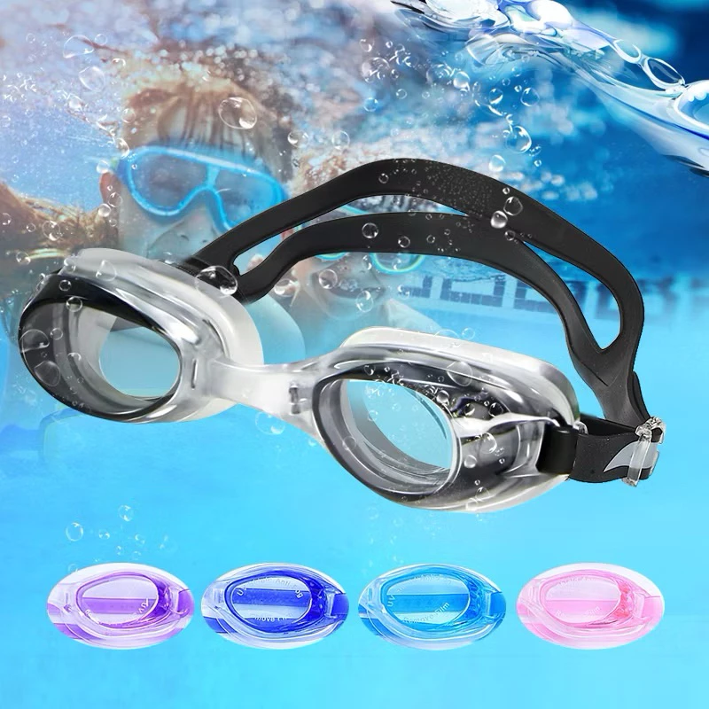 Kính bơi cho trẻ em có bịt mũi bịt tai Kính bơi Trẻ Em Cao Cấp chống nước, chống mờ 3-10 Tuổi đồ bơi【Tặng Hợp