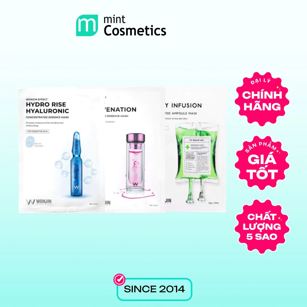Mặt Nạ Wonjin Effect Concentrated Essence Mask (1 Miếng)