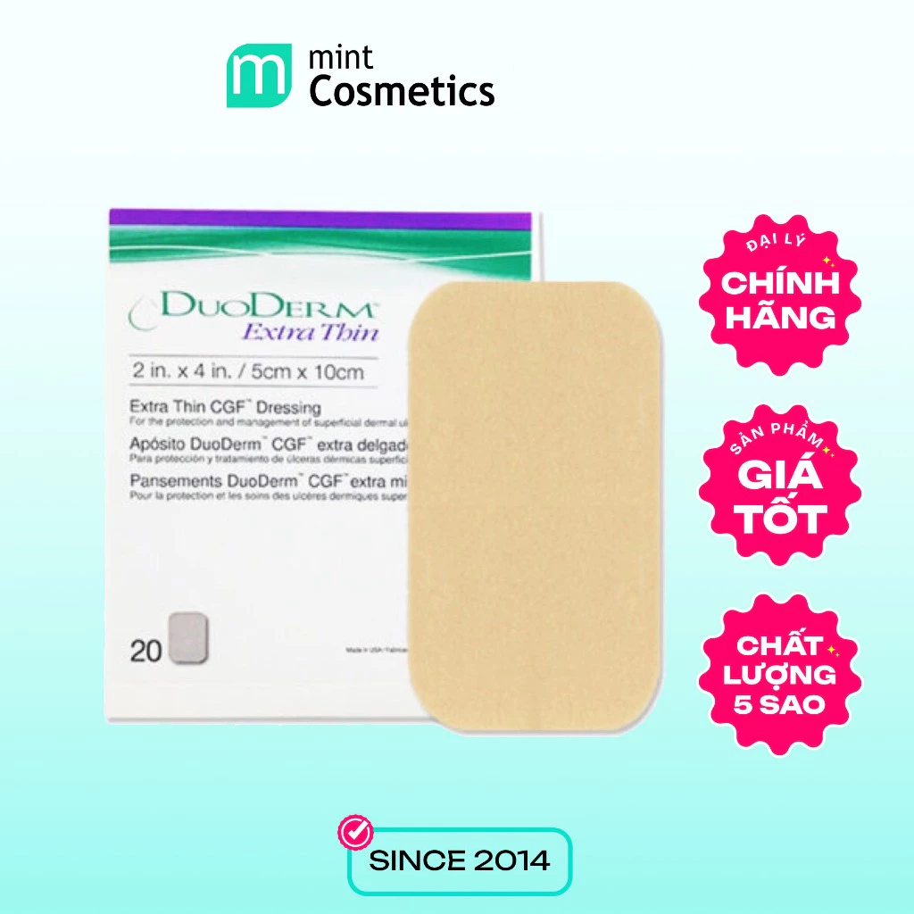 Miếng Dán Mụn Duoderm Extra Thin 5 x 10cm