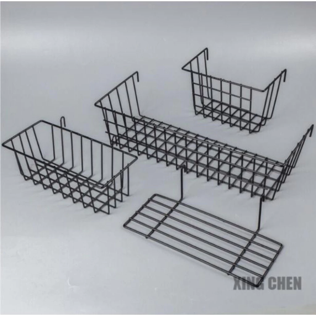 Giỏ Cài Lưới Treo Khung Sắt Đựng Phụ Kiện, Giỏ Treo Phụ Kiện