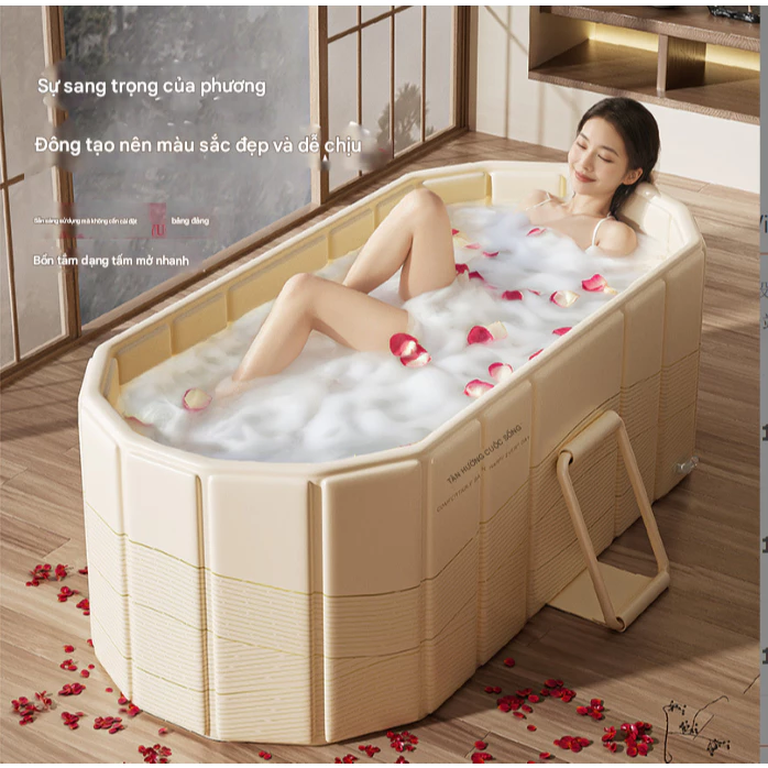 Bồn tắm gấp gọn cho người lớn, trẻ em và cả gia đình