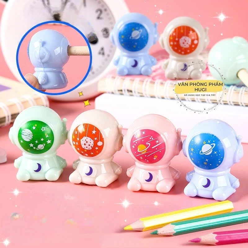 Combo 2 Gọt Bút Chì Hình Vũ Trụ – Dễ Thương, Gọt Nhọn Đều, Phù Hợp Học Sinh