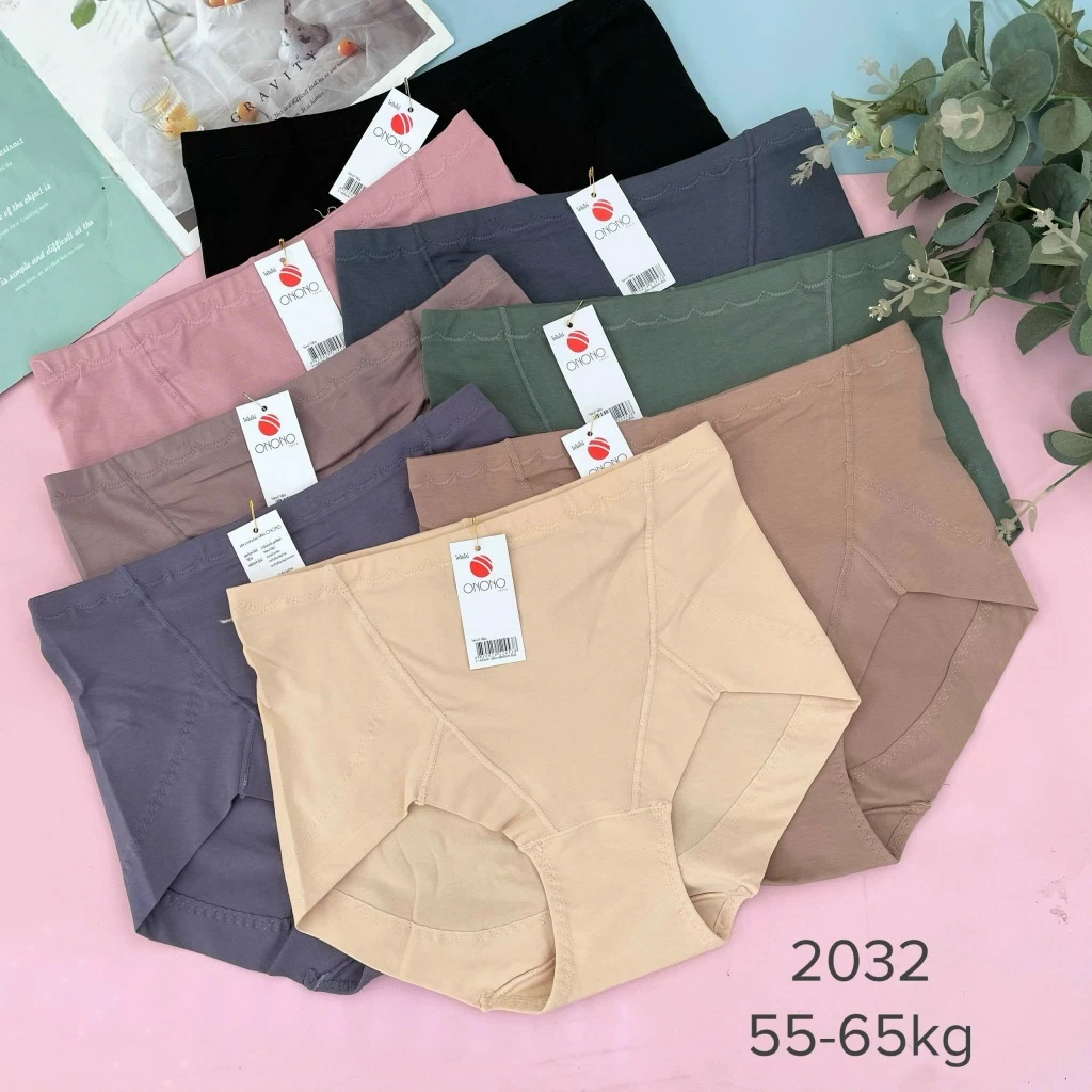 Quần cotton lưng cao 2032