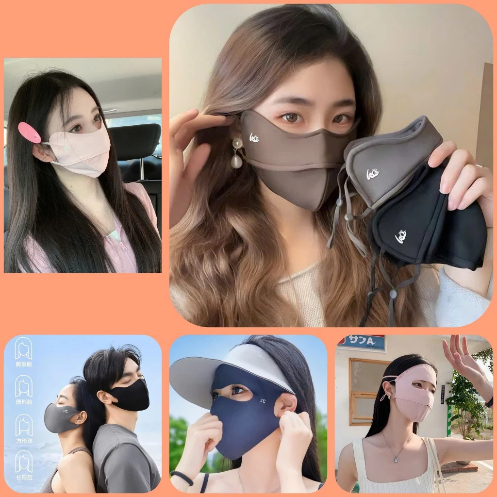 Khẩu Trang Chống Nắng , Chống Tia UV Các Loại Thun , Cotton Thời Trang Nam Nữ