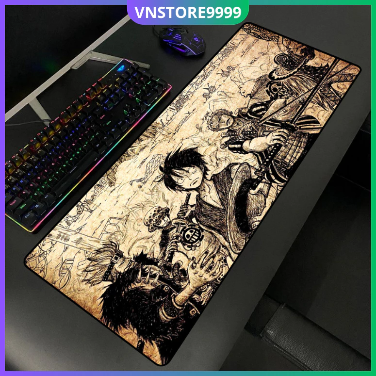 Lót chuột one piece cỡ lớn pad chuột nhiều mẫu mã anime siêu đẹp