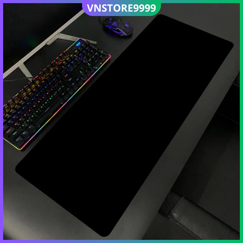 Lót chuột cỡ lớn màu đen *( Black ) ♥️ FREESHIP ♥️ Bàn di chuột size lớn