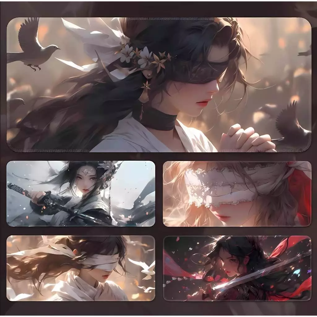 Tấm lót chuột, pad chuột cỡ lớn, DESKMAT, mouse pad  Anime full mẫu full size bền đẹp