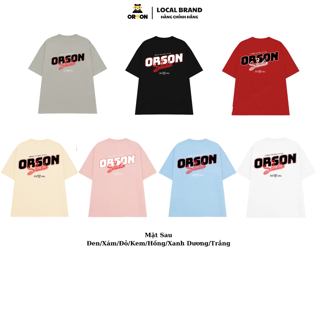 Áo thun Local Brand Orson Studio - Tee SIGNATURE Áo Form Rộng Tay Lỡ Nam Nữ + (QUÀ TẶNG) Top Cotton